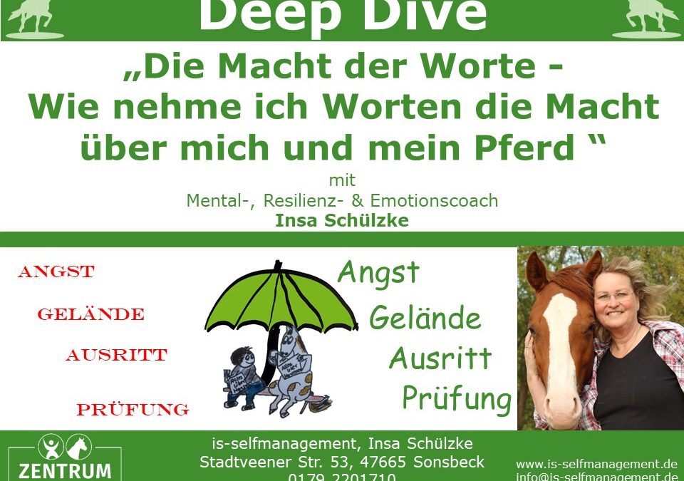 Online-Seminar: Nimm Worten die Macht über Dich