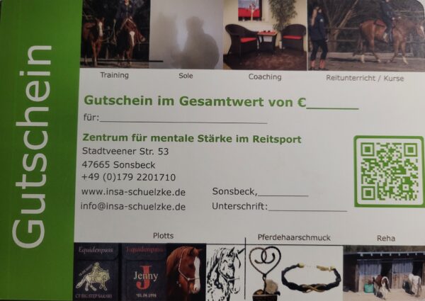 Gutschein rückseite Insa Schülzke