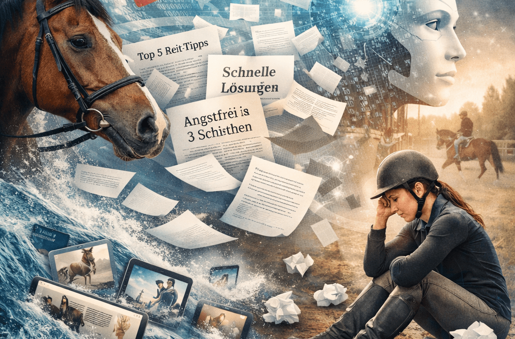 Informations-Overflow durch KI-generierte Inhalte in der Pferdebranche