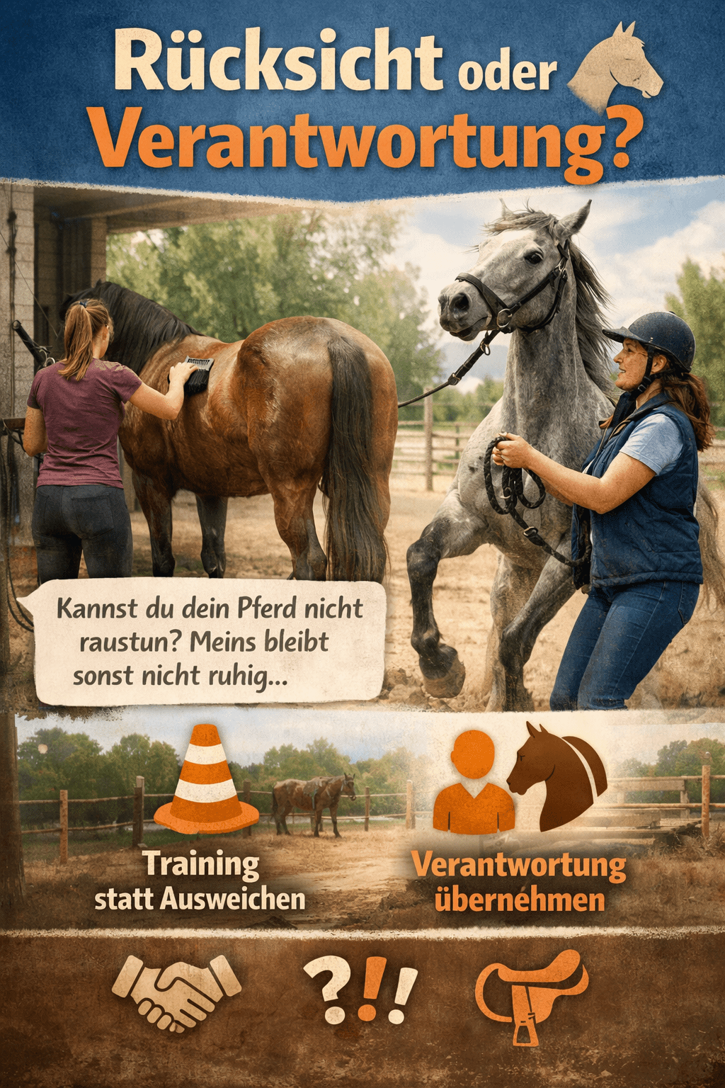 Verantwortung oder Rücksicht