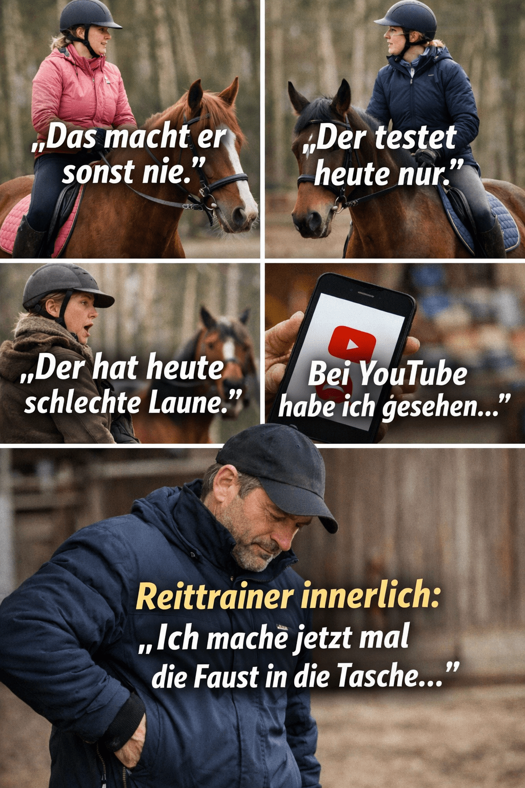Reitlehrer Faust Tasche
