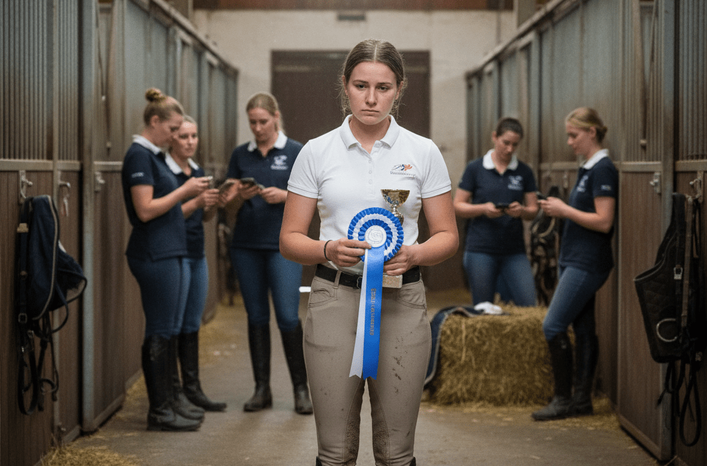 Erfolg ohne Applaus – Wenn deine Platzierung beim Jungpferde-Championat im Stall niemand würdigt