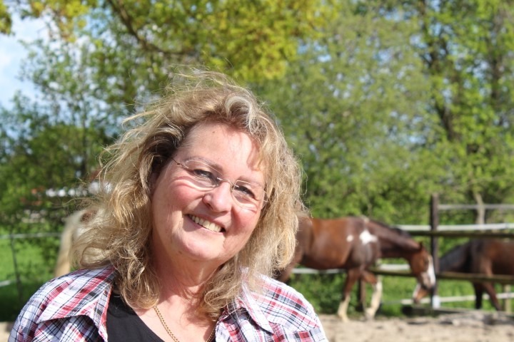 Insa und Pferd