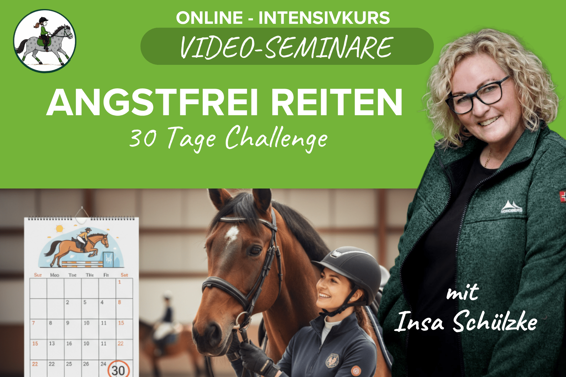 30 Tage Challenge Angstfrei Reiten